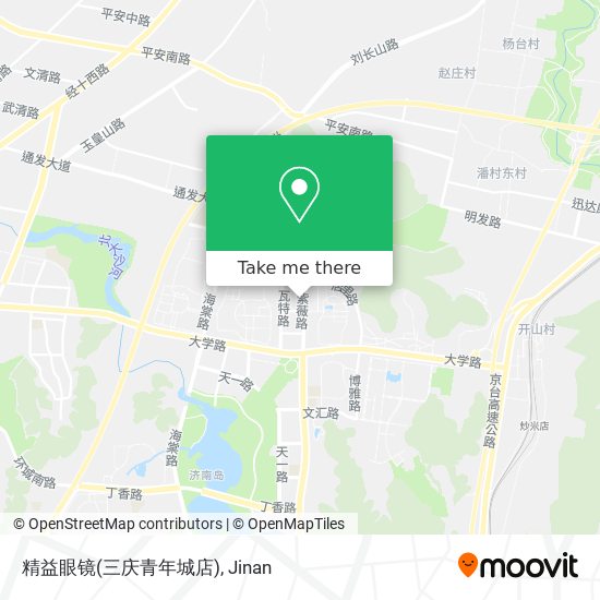 精益眼镜(三庆青年城店) map