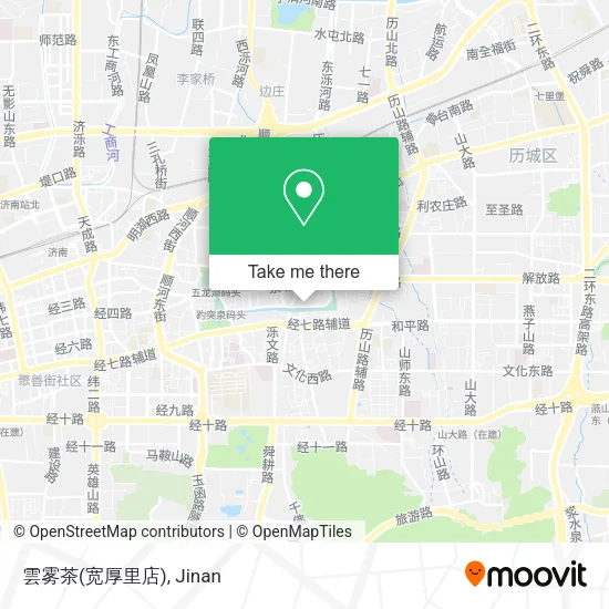 雲雾茶(宽厚里店) map