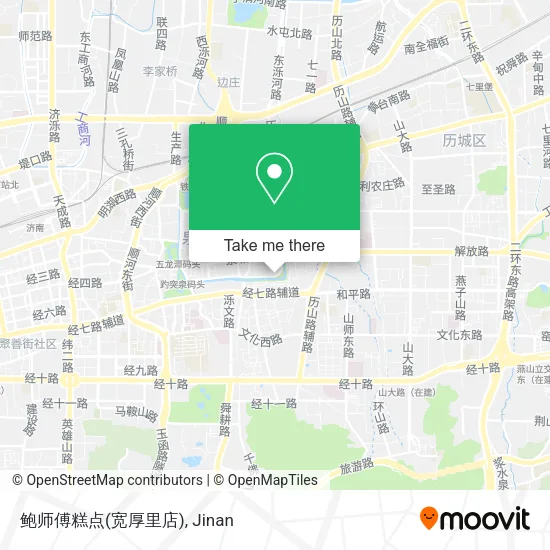 鲍师傅糕点(宽厚里店) map