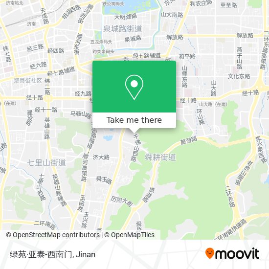 绿苑·亚泰-西南门 map