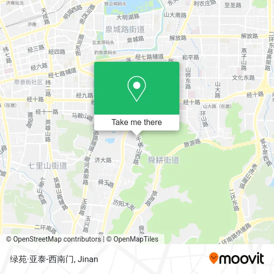 绿苑·亚泰-西南门 map