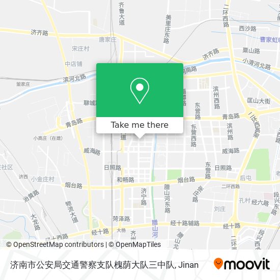 济南市公安局交通警察支队槐荫大队三中队 map