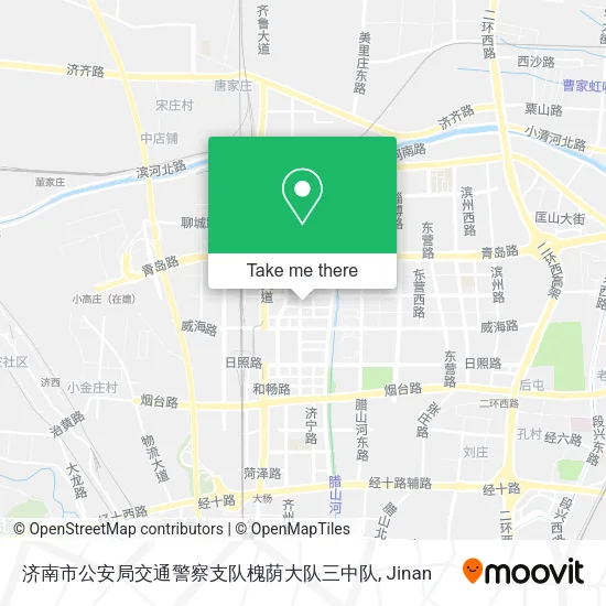 济南市公安局交通警察支队槐荫大队三中队 map