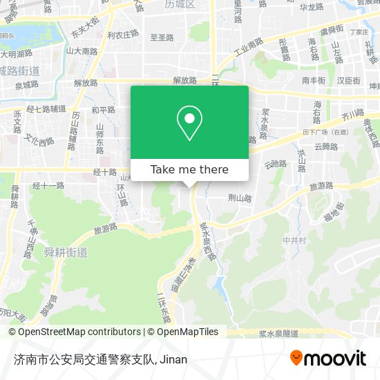 济南市公安局交通警察支队 map