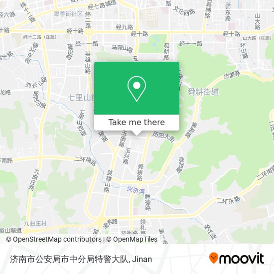 济南市公安局市中分局特警大队 map