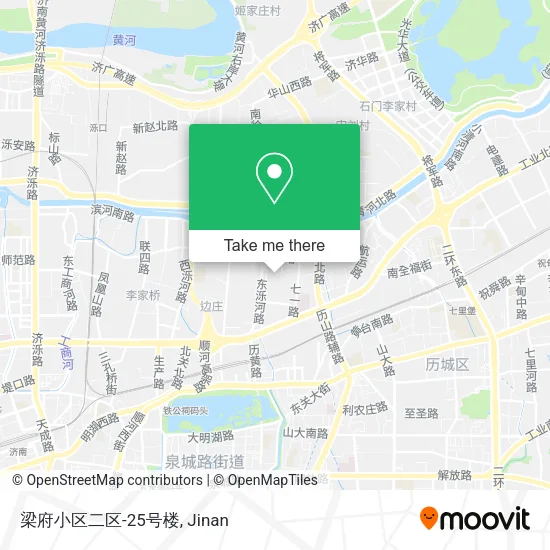 梁府小区二区-25号楼 map