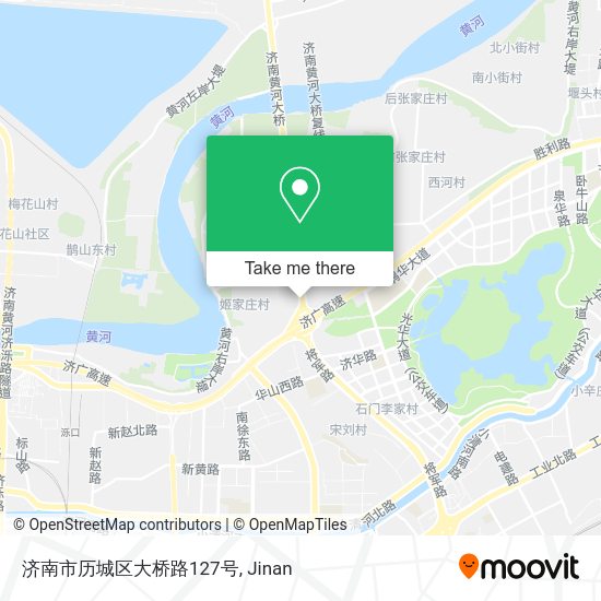 How To Get To 济南市历城区大桥路127号by Bus