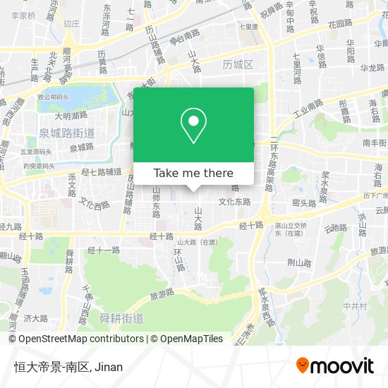 恒大帝景-南区 map