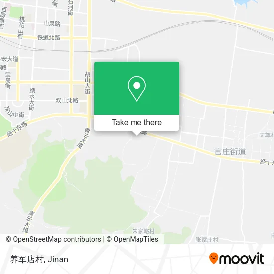养军店村 map