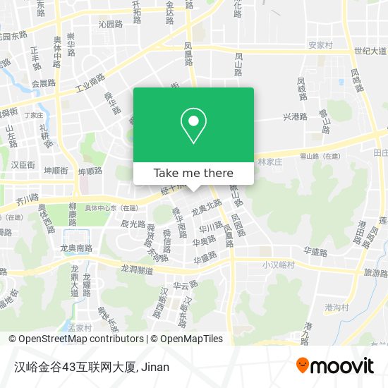 汉峪金谷43互联网大厦 map