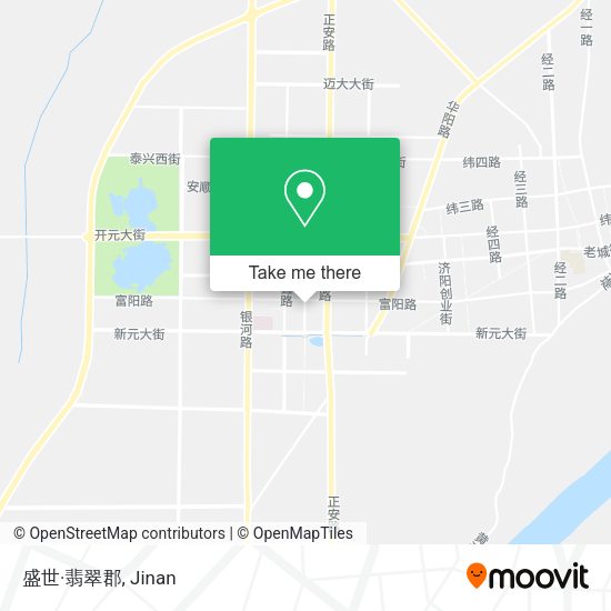 盛世·翡翠郡 map