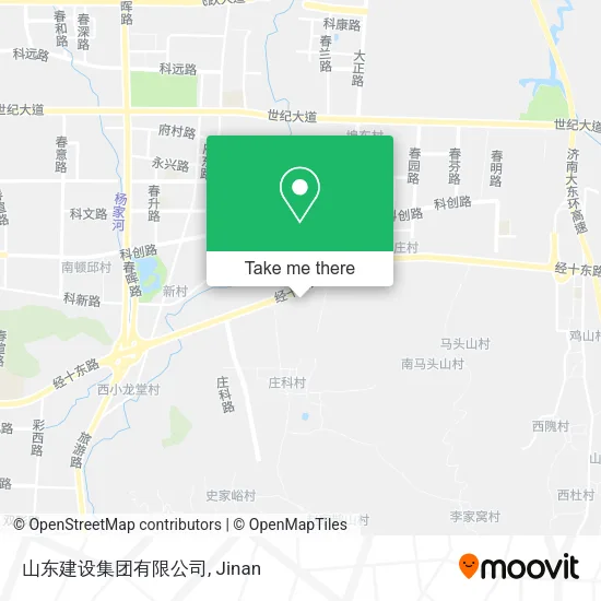 山东建设集团有限公司 map