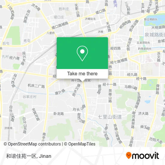和谐佳苑一区 map