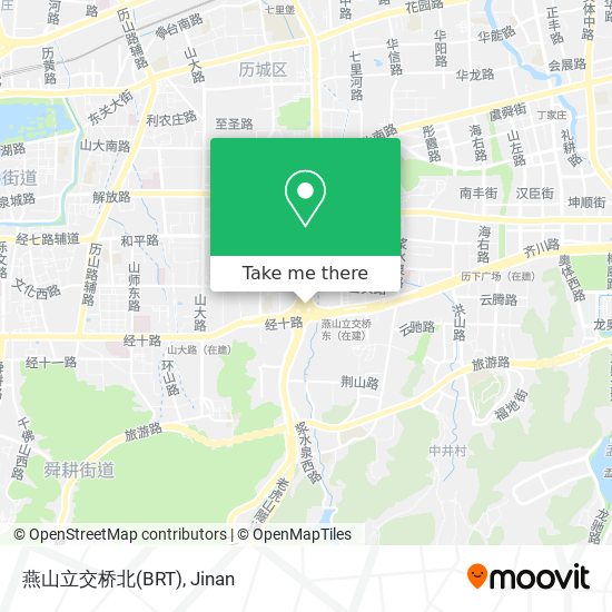 燕山立交桥北(BRT) map