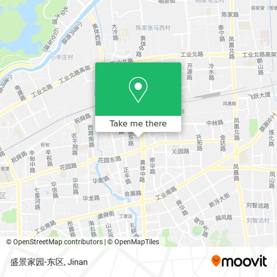 盛景家园-东区 map