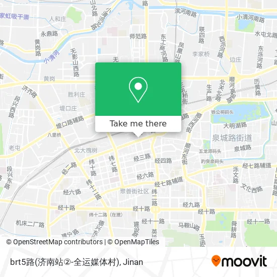 brt5路(济南站②-全运媒体村) map