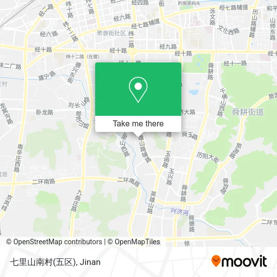 七里山南村(五区) map