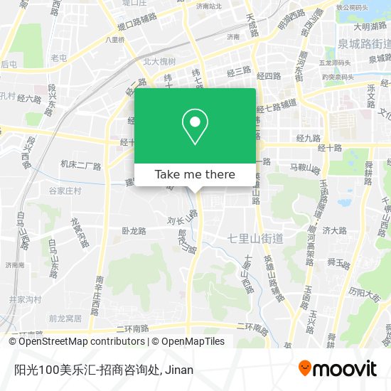 阳光100美乐汇-招商咨询处 map