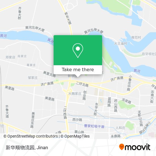 新华顺物流园 map