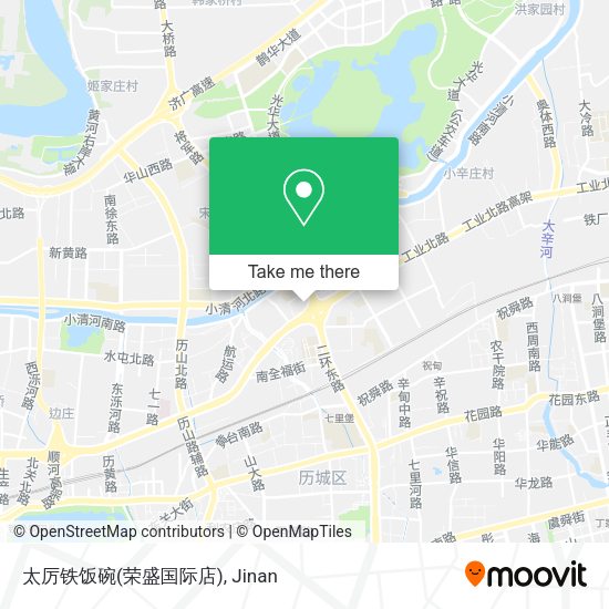 太厉铁饭碗(荣盛国际店) map