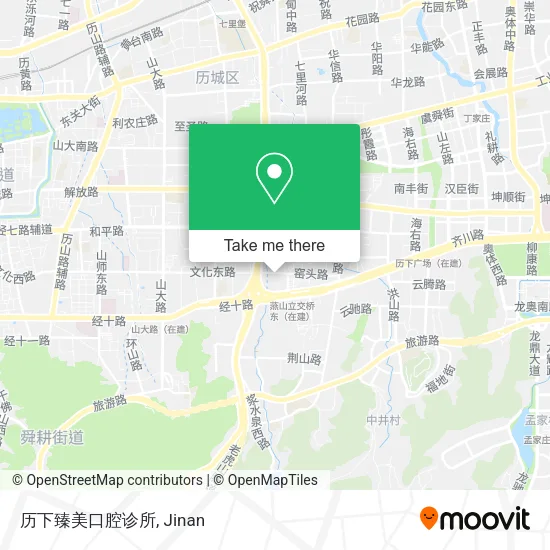 历下臻美口腔诊所 map