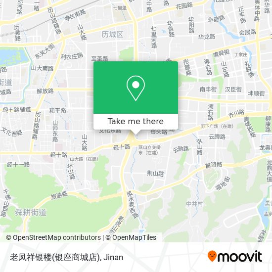 老凤祥银楼(银座商城店) map