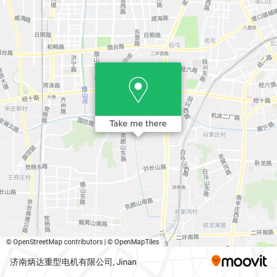 济南炳达重型电机有限公司 map
