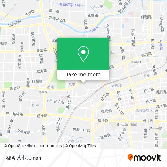 福今茶业 map