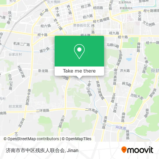 济南市市中区残疾人联合会 map