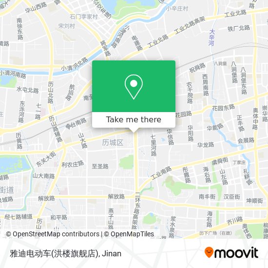 雅迪电动车(洪楼旗舰店) map