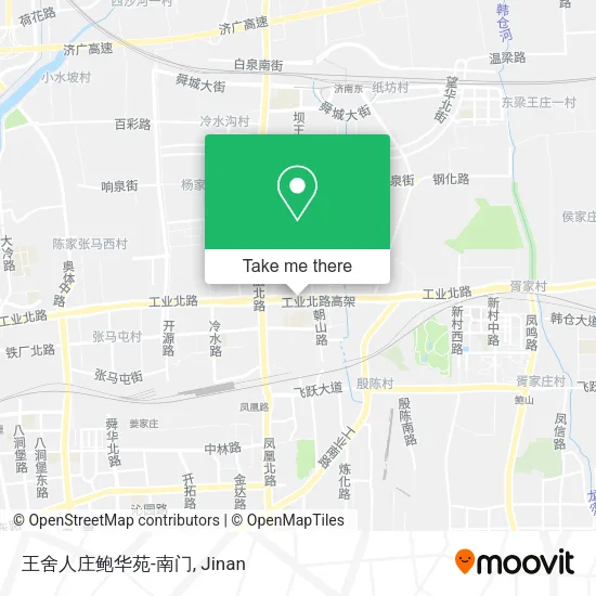 王舍人庄鲍华苑-南门 map