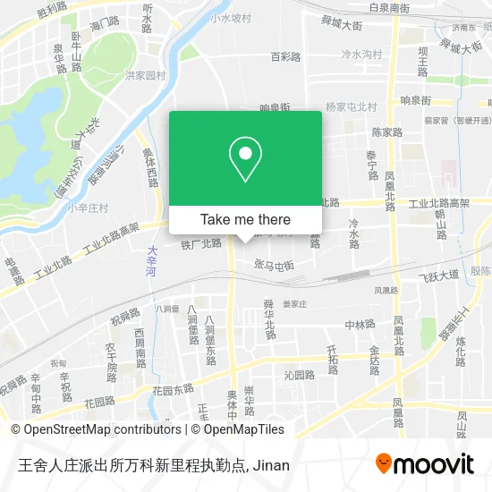 王舍人庄派出所万科新里程执勤点 map