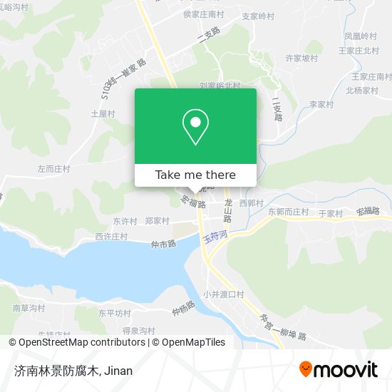 济南林景防腐木 map