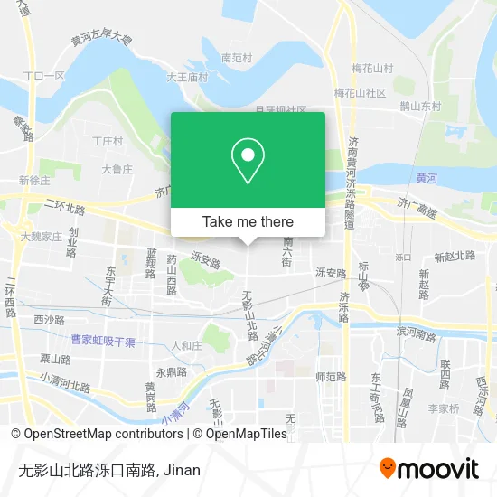 无影山北路泺口南路 map