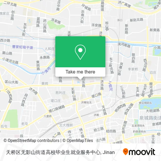 天桥区无影山街道高校毕业生就业服务中心 map