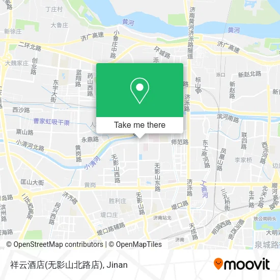 祥云酒店(无影山北路店) map