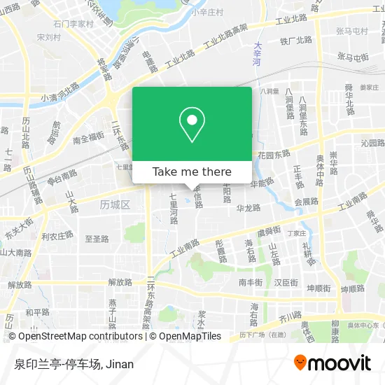 泉印兰亭-停车场 map