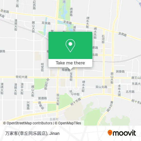 万家客(章丘同乐园店) map