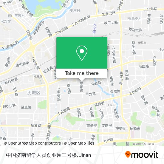 中国济南留学人员创业园三号楼 map