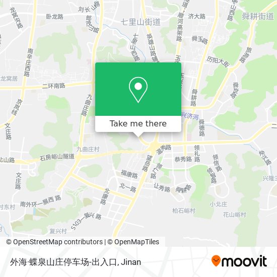 外海·蝶泉山庄停车场-出入口 map