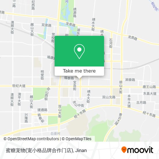 蜜糖宠物(宠小格品牌合作门店) map