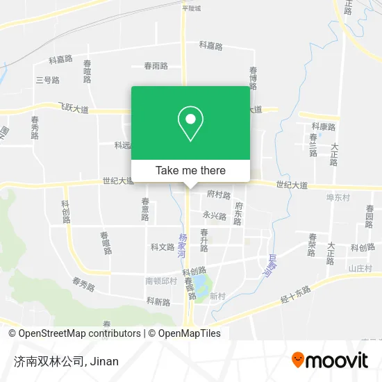 济南双林公司 map