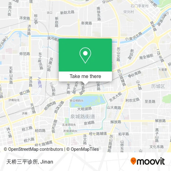天桥三平诊所 map