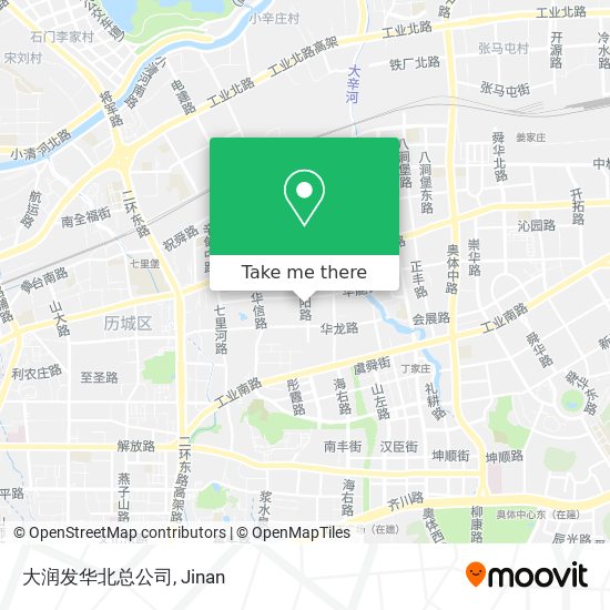 大润发华北总公司 map