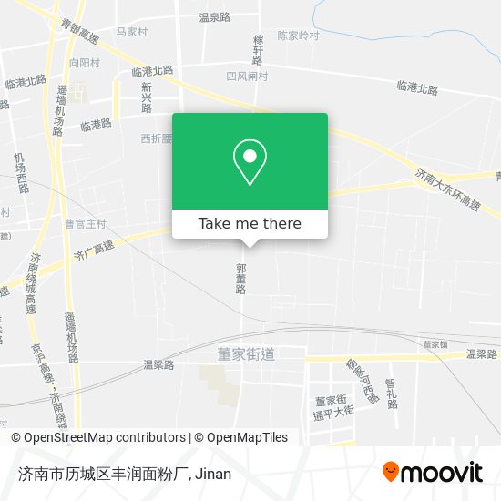 济南市历城区丰润面粉厂 map