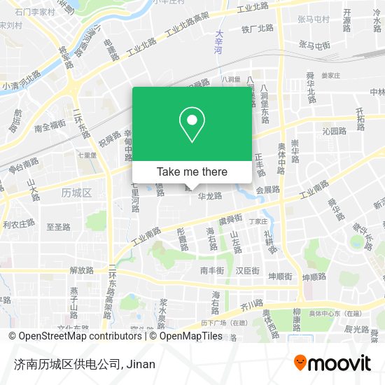 济南历城区供电公司 map