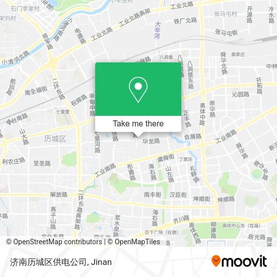 济南历城区供电公司 map