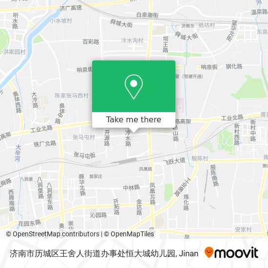 济南市历城区王舍人街道办事处恒大城幼儿园 map