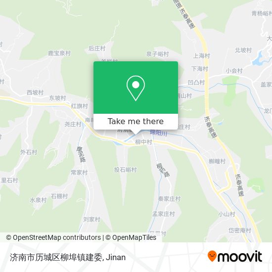 济南市历城区柳埠镇建委 map