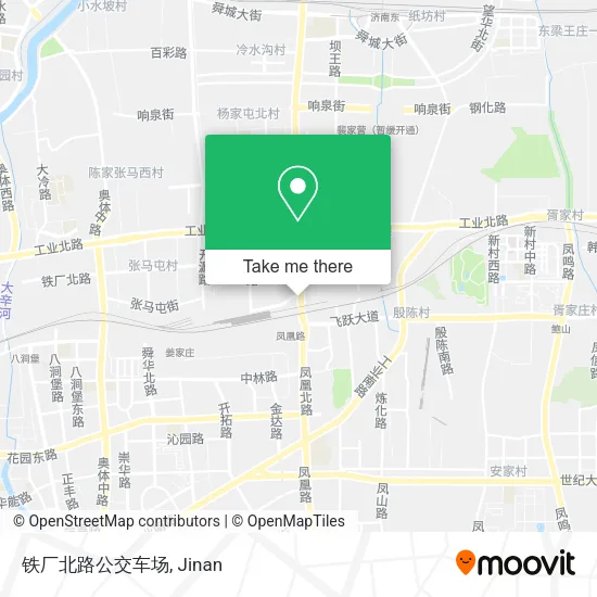 铁厂北路公交车场 map